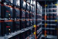 Provide backup power in server room of data center with many batteries modules