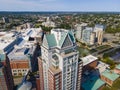 Providence modern city skyline, Rhode Island, USA Royalty Free Stock Photo