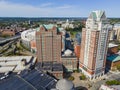 Providence modern city skyline, Rhode Island, USA Royalty Free Stock Photo