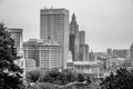 Providence rhode island city skyline in october 2017 Royalty Free Stock Photo