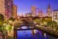 Providence, Rhode Island Cityscape Royalty Free Stock Photo