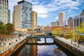 Providence, Rhode Island Skyline Royalty Free Stock Photo