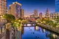 Providence, Rhode Island, USA Skyline Royalty Free Stock Photo