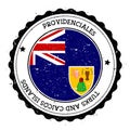 Providenciales flag badge.