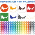 Providenciales icons collection.