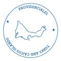 Providenciales map sticker.