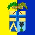 Province of Modena, official coat of arms, Italy