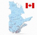 Province of Quebec Map