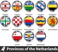 Provinces of the Netherlands Royalty Free Stock Photo