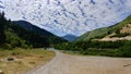 Provo Canyon and River Wasatch Mountains at Midway, Utah Royalty Free Stock Photo