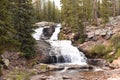 Provo Falls Waterfall in the High Uintas