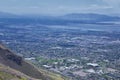 Provo Landscape and Utah Lake views from the Bonneville Shoreline Trail BST and the Y trail, which follows the eastern shoreline