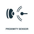 Proximity Sensor icon. Simple element from sensors icons collection. Creative Proximity Sensor icon ui, ux, apps, software and