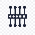 proxy server transparent icon. proxy server symbol design from N