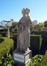 Prudence, allegoric sculpture in the Garden of the Episcopal Palace, Jardim do Paco, Castelo Branco, Portugal