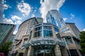 Prudential Center, in Back Bay, Boston, Massachusetts. Royalty Free Stock Photo
