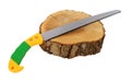 Pruning handsaw Royalty Free Stock Photo