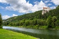 Prunn caslte in the Altmuehltal valley