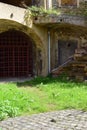 Koblenz, Germany - 09 06 2021: inside the round building of Fort Asterstein in Koblenz