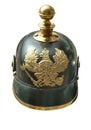 Prussian helmet for artillery officers, WW1. 19 ce Royalty Free Stock Photo