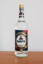 Bottle of Rasputin crystal-clear vodka