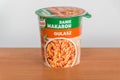 Knorr Danie Gulasz. Instant goulash dish in plastic cup