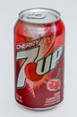 Cherry 7 Up flavored soda from United States.