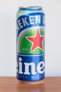 Can of Heineken 0.0 alcohol free beer