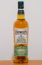 Bottle of Dewar\'s French Cask Smooth 8Yr Blended Scotch Whisky Royalty Free Stock Photo