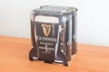 4 pack of aluminium cans of Guinness draught stout beer