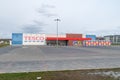 Closed Tesco hypermarket