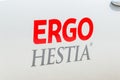 Ergo Hestia logo and sign. Ergo Hestia is insurance companies