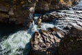 Prut River, Yaremche, Ukraine. Royalty Free Stock Photo