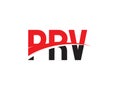 PRV Letter Initial Logo Design Vector Illustration