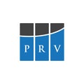 PRV letter logo design on WHITE background. PRV creative initials letter logo concept. PRV letter design
