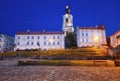 Przemysl Cathedral at evening Royalty Free Stock Photo