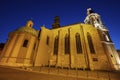 Przemysl Cathedral at evening Royalty Free Stock Photo