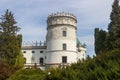 Przemysl, Poland, - April 14, 2019. Krasiczyn Castle Polish: Zamek w Krasiczynie is a Renaissance structure in Krasiczyn, Poland