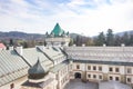 Przemysl, Poland, - April 14, 2019. Krasiczyn Castle Polish: Zamek w Krasiczynie is a Renaissance structure in Krasiczyn, Poland