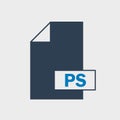 PS File format Icon