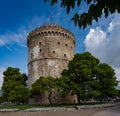 Thessaloniki\'s White Tower Royalty Free Stock Photo