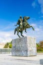 AlexanderThe Great Statue Thessaloniki Royalty Free Stock Photo