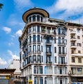 Classical apartment building Thessaloniki Greece Royalty Free Stock Photo