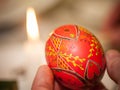 Psanky Ukranian Easter Egg Coloring Royalty Free Stock Photo
