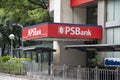 PSB Bank signage in Makati City, Manila