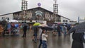 Pschorr Festzelt Braurosl in Oktoberfest 2019 in Theresienwiese area, Munich, Germany