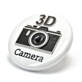 PSD 3D Camera Icon Isolated on White Background Royalty Free Stock Photo