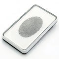 PSD mobile fingerprint isolated on transparent background