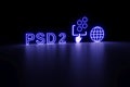 PSD2 neon concept self illumination background 3D