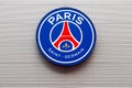 PSG logo on the wall